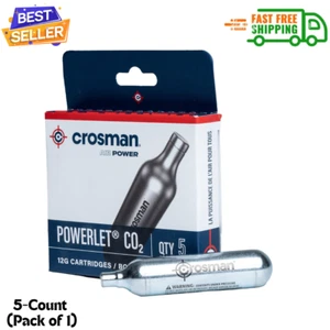 Crosman 5-Count CO2 Cartridges For Air Rifles And Air Pistols ... - Picture 1 of 4