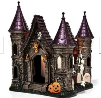 Candelabro castillo embrujado 3 mechas luminaria Halloween Bath & Body Works Foto 1 de 2