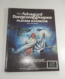 Official Advanced D&D Players Handbook Gary Gygax TSR #2010 6th Printing 1980 HB - Picture 1 of 17
