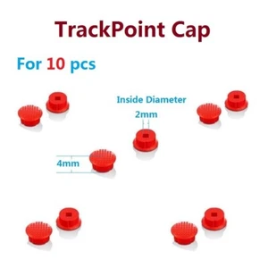 10pcs 2*2mm Red Dome TrackPoint Caps Mouse Pointer for Lenovo Thinkpad Laptop - Picture 1 of 5