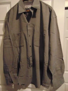 ITALIAN DESIGNER "ICEBERG"  NEW VISCOSA/WOOL SHIRT. MADE IN ITALY. EU SIZE-XXL - Picture 1 of 5