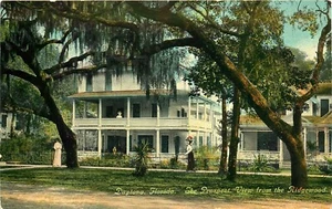 THE PROSPECT FROM THE RIDGEWOOD, DAYTONA, FLORIDA, VINTAGE POSTCARD - Picture 1 of 2