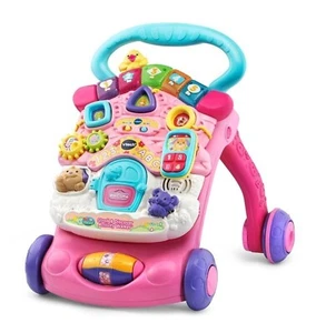 Vtech Baby First Steps Baby Walker Pink 505653 - Picture 1 of 2