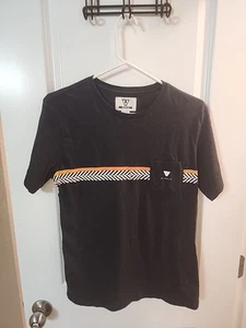 VISSLA Kid's Woodside Short Sleeve Pocket Tee Black Size XL - Picture 1 of 7