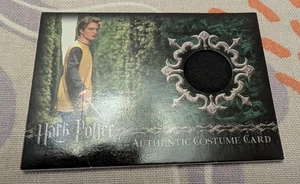 Harry Potter GOF Robert Pattinson Cedric Diggory Costume Card C12 186/300 Mint  - Picture 1 of 4