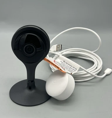 Google Nest Cam (NC1102ES) Indoor Security Camera Black A0005 - Image 1 of 4