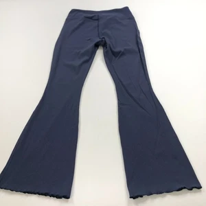 Outdoor Voices Wide Leg Medium (Fits 26W 29L) Athleisure Legging Pants Blue - Picture 1 of 9