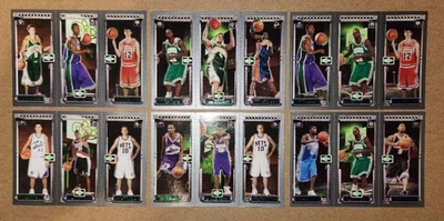 Lote Hinrich 117 2004 Topps Matrix M3 - Ford 118 - Barbosa 137 - Lote Ridnour 124 Foto 1 de 4