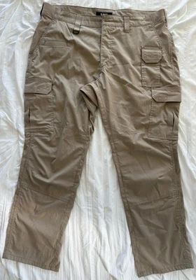 Pantalones 5.11 Tactical ABR Pro para hombre 38 X 30 KHAKI FlexLite Rip-stop 9 bolsillos 511 Foto 1 de 4