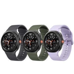 Weiches Silikon Atmungsaktiv Armband Sport Band für Samsung Galaxy Watch8 Classic / 8 - Bild 1 von 51