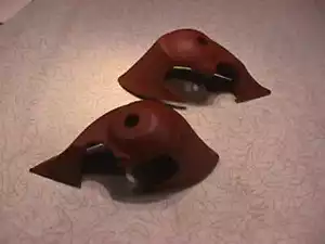 1936 Chevy Passenger - Head light Stands - new pair - Picture 1 of 2
