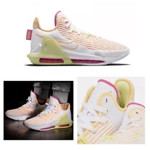 orig NIKE LEBRON WITNESS VI Sneaker Basketball White Lemon Twist Gr.45 US 11 NEU - Bild 1 von 10