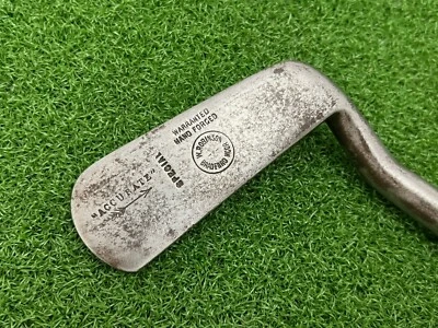 W. ROBINSON BRADFORD MCOR "ACCURATE" SPECIAL PUTTER Hand Forged Hickory Shaft  - Image 1 of 4