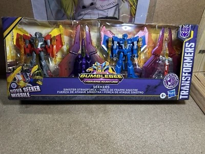 Набор Transformers BumbleBee Cyberverse Adventures Seekers Nova Seeker Missile НОВЫЙ - Изображение 1 из 4