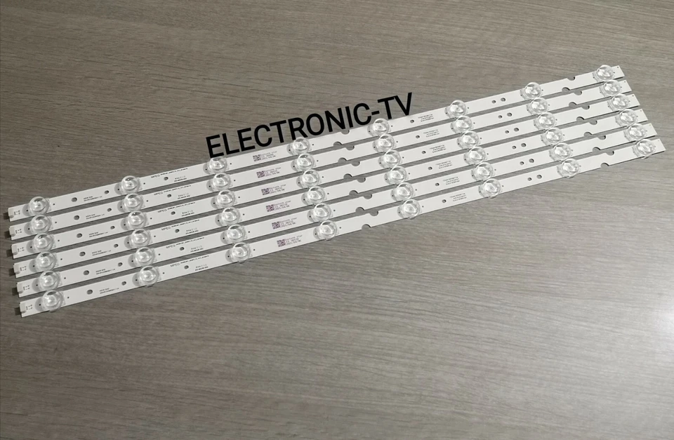6 BARRETTES LEDS  POUR TCL 65EP640 - Imagen 1 de 1