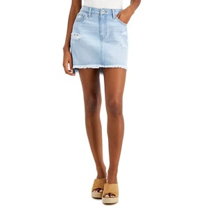 Promi rosa Junior Baumwolle zerrissen Denim Rock Tiger Lilie Größe 0 B4HP - Bild 1 von 1