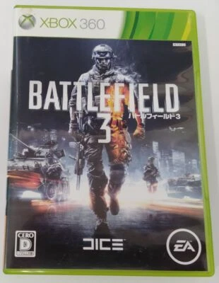 Microsoft Xbox 360 Battlefield 3 Japan Version w/ Box and Manual 3572 SP - Image 1 of 4