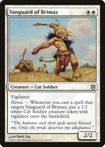 4x Vanguard of Brimaz - NM/LP - Born of the Gods - SPARROW MAGIC mtg - Picture 1 of 1