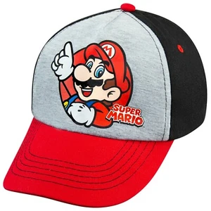 Gorra de béisbol para niños Nintendo Super Mario - edades 4-12 años - muchos estilos y colores - Imagen 1 de 14