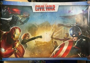 Marvel-Captain America 3 Civil War-Movie Poster 34" x 22" - Picture 1 of 3