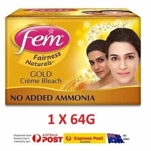 1 X 64G FEM BLEACH GOLD- SKIN BLEACHING LIGHTENING - HERBAL INSTANT GLOW - Picture 1 of 2