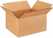 100 8X6X4 Cardboard Paper Boxes Mailing Packing Shipping Box Corrugated Carton, 