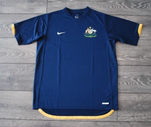 AUSTRALIA 2006/2007/2008 AWAY SHIRT FOOTBALL SOCCER JERSEY NIKE MEN'S L LARGE - Picture 1 of 8