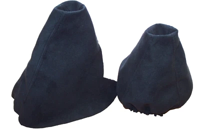 Gear & Handbrake Boot For AUDI 100 C4 A6 1991-1997 Black PU Suede Foto 1 de 4