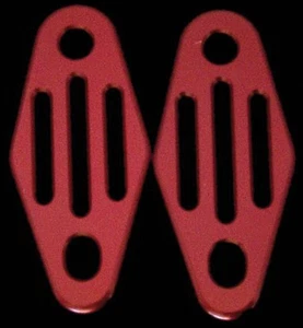 Modquad Exhaust Hangers Front Polished For YAMAHA BANSHEE 350 1987-2006 - Picture 1 of 1