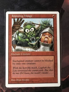 MTG Imposing Visage Core Set 5th Edition NM Unplayed - Picture 1 of 2