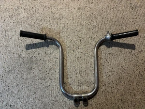 Manillar de minibicicleta Ruttman vintage principios de los años 70 con acelerador y empuñaduras - Imagen 1 de 5