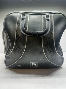 Vintage Brunswick Bowling Ball Tasche schwarz - Bild 1 von 10