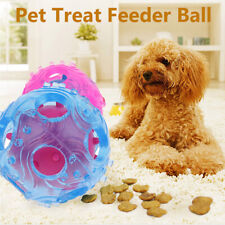 Dog Food Ball Pet IQ Treat Feeder Chew Toy Puppy Training Activity Dispenser UK