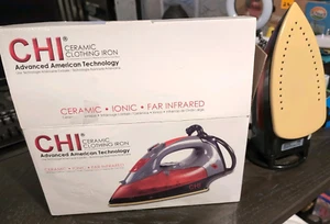 CHI Electronic Clothing Iron Titanium-Infused Ceramic Steamed, NOS, GF6000 - Picture 1 of 7