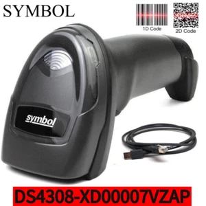 Zebra DS4308-XD 1D/2D Handheld USB Omni-Directional Barcode Scanner Imager Cable - Picture 1 of 9