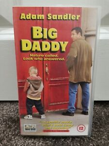 Big Daddy (1999) VHS Cert Rating 12 93 min Comedy Drama Adam Sandler