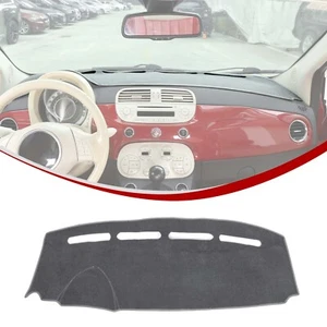 Für 2008-2023 Fiat 500 Armaturenbrett Sonnenschutzmatte grau - Bild 1 von 11