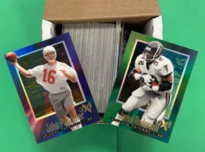 1997 SKYBOX E-X2000 FOOTBALL NEAR COMPLETE SET 58/60 PLUMMER RC, DUNN RC - Picture 1 of 1