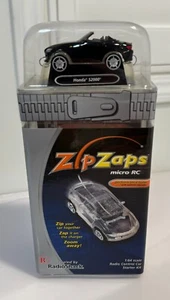 Honda S2000 Black ZipZaps 600-7020 Micro RC Wireless Remote Controlled Car New - Picture 1 of 5