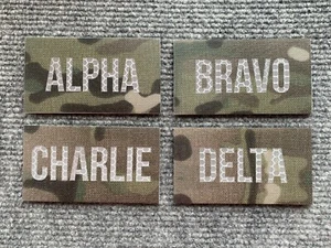 Multicamo & Reflective Camo Callsign Camouflage Morale Patch for UBACS & Bergen - Picture 1 of 10