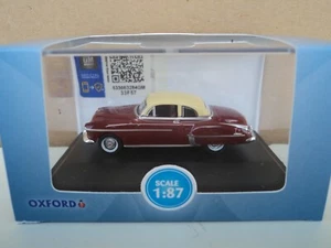 OXFORD 1950 OLDSMOBILE ROCKET 88 CHARIOT RED 1/87 HO - Picture 1 of 5