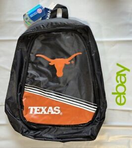 Texas Longhorns BackPack Back Pack Book Sports Gym School Bag Core Stripe