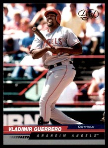 2005 Leaf Black Vladimir Guerrero Montreal Expos #9