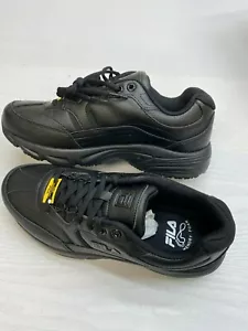 Fila Women's US9 Work shift SR Work Non-Slip Shoe Black U1E - Picture 1 of 5