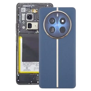 For Realme 12 Pro+ Battery Cover Rear Glass Back Door Camera Lens Submarine Blue - Picture 1 of 1