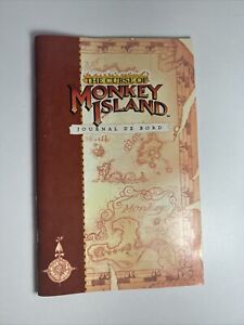 The Curse Of Monkey Island User Journal ~ Game Manual Only ~ French