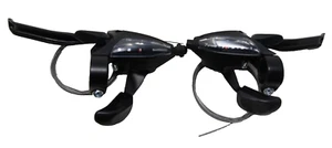Pair Shimano ST-EF500 21 Speed EZI-Fire Gear Shifter Brake Lever All Brake Type - Picture 1 of 5