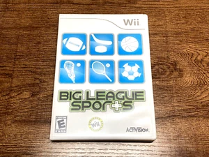 Big League Sports game (Nintendo Wii, 2008) Complete with Manual CIB TESTED - Picture 1 of 6