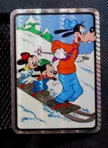 DISNEY GOOFEY MICKEY MINNIE  VENDING MACHINE PRISM STICKER VINTAGE 1990'S -NOS - Picture 1 of 2