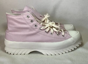 CONVERSE PLATFORM ALL STAR LUGGED SNEAKER ROSE/EGRET WOMEN SIZE 15, UK13, MEN 14 - Picture 1 of 14